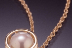 Caged Pearl Pendant