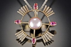 Compass Rose pink