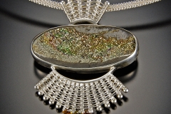 Iridesent Marcasite Drusy