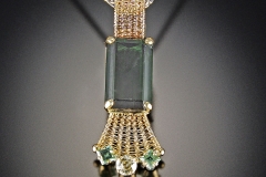 Sticks & Stones green tourmaline