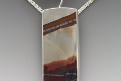 Fandango desert rock pendant with spessartite